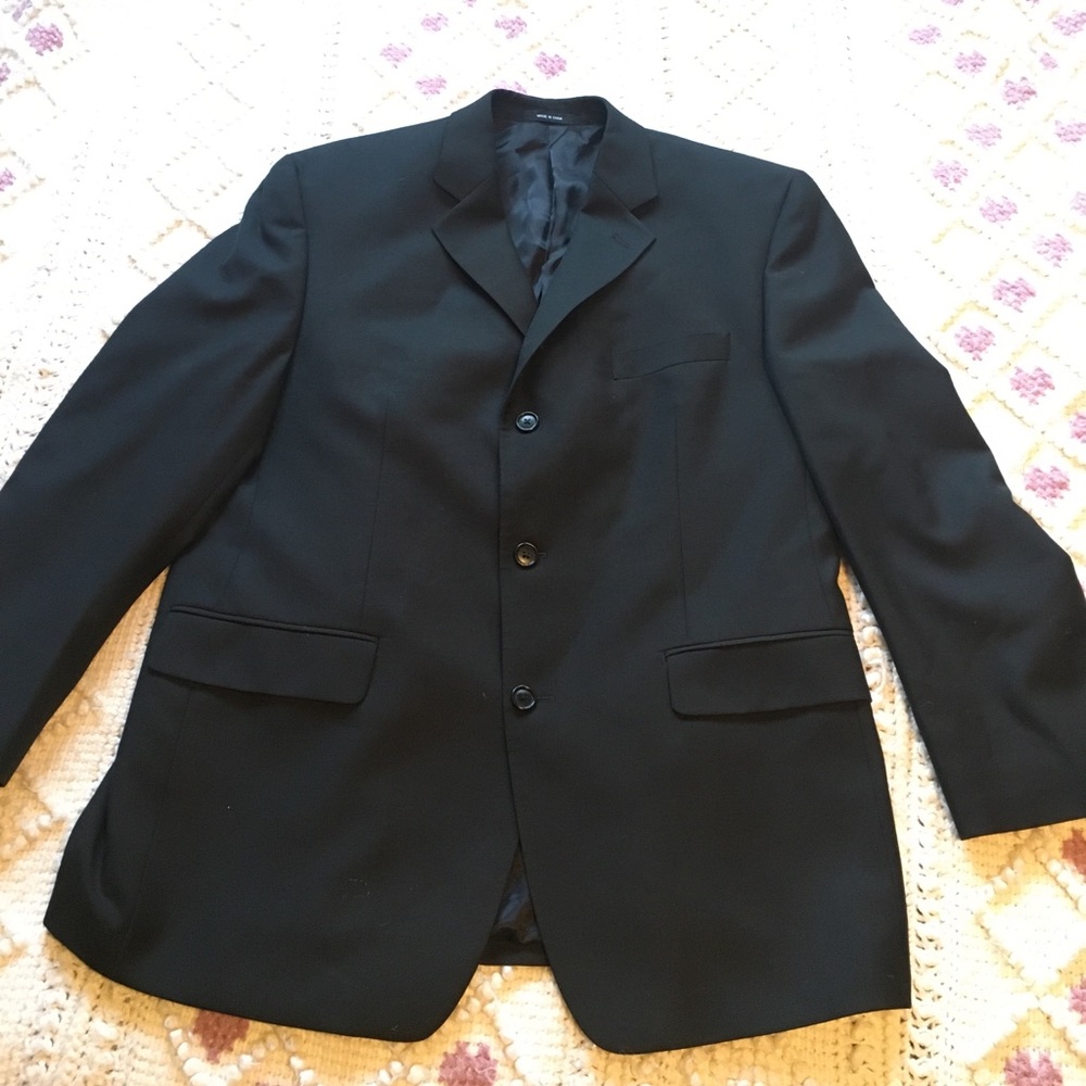 Calvin Klein men’s black suit jacket